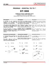 Promax DT-900 Manuel utilisateur