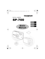 Olympus SP-700 Manuel utilisateur