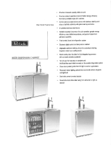 Perlick Refrigeration H2RT-S Fiche technique