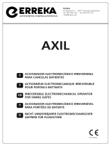 Erreka AXIL AX43 Le manuel du propriétaire