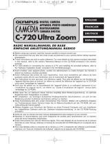 Olympus Camedia C-720 Ultra Zoom Manuel utilisateur