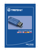 Trendnet TBW-105UB Le manuel du propriétaire