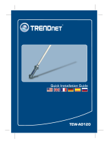 Trendnet TEW-AO12O Le manuel du propriétaire
