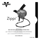 Vornado Zippi - Red Le manuel du propriétaire