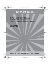Dynex DX-2P2C Manuel utilisateur