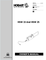 HobartWelders HSW 15 Manuel utilisateur