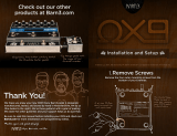 Eventide OX9 H9 Aux Switch Mode d'emploi