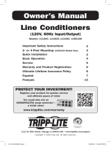 Tripp Lite LC Series Line Conditioners Le manuel du propriétaire