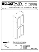 ClosetMaid 2 Door Storage Cabinet Guide d'installation