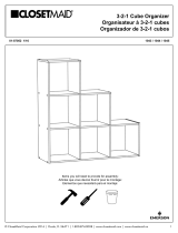 ClosetMaid 3-2-1 Cube Organizer Guide d'installation