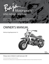 Baja motorsports HT65 Le manuel du propriétaire