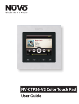 Nuvo Color touch pad user Manuel utilisateur
