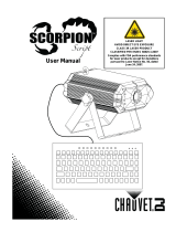 CHAUVET DJ Scorpion Script Manuel utilisateur