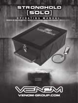 VENOM  Stronghold Solo Fireproof Charge Box Le manuel du propriétaire