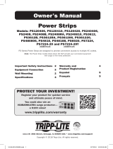 Tripp Lite Power Strips Le manuel du propriétaire