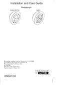 Kohler K-8014-CP Guide d'installation
