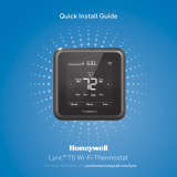 Honeywell Lyric™ Wi-Fi T5 (RCHT8610WF) Manuel utilisateur