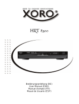 Xoro HRT 8300 Le manuel du propriétaire
