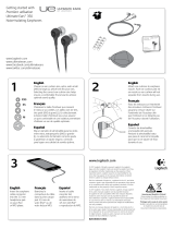 Logitech Ultimate Ears 350 Noise-Isolating Earphones Guide de démarrage rapide