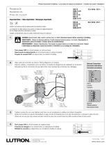 Lutron Electronics CAR-15-BL Guide d'installation