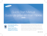 Samsung VLUU ES55 Guide de démarrage rapide
