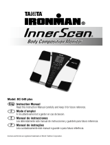 Tanita Ironman InnerScan BC-549 plus Le manuel du propriétaire