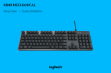 Logitech K840 Corded Mechanical Keyboard Le manuel du propriétaire