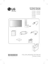 LG 32SM5B Guide d'installation
