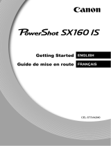 Canon PowerShot SX160 IS Guide de démarrage rapide