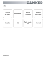 ZANKER ZKF780ITXB Manuel utilisateur