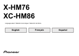 Pioneer X-HM76D Manuel utilisateur