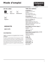Indesit AQC9 4F5 T/Z1 (EU) Mode d'emploi
