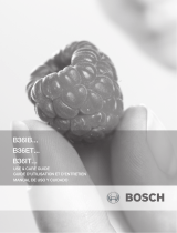 Bosch B36ET71SN Manuel utilisateur