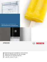 Bosch GCM24AW20G Mode d'emploi