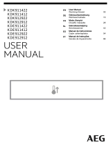 AEG KDE912922M Manuel utilisateur