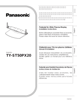 Panasonic TV Mount TY-ST50PX20 Manuel utilisateur