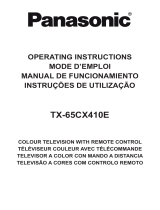 Panasonic TX-65CX410E Manuel utilisateur