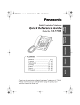 Panasonic KXT7668NE Le manuel du propriétaire