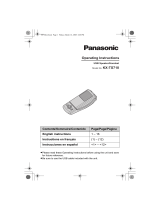 Panasonic KX-TS710 Le manuel du propriétaire