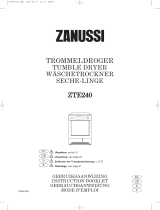 Zanussi ZTE240 Manuel utilisateur