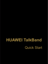 Huawei TalkBand B2 Le manuel du propriétaire