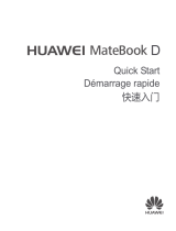 Huawei Matebook D Guide de démarrage rapide