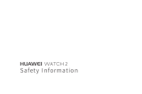 Huawei HUAWEI WATCH 2 Le manuel du propriétaire