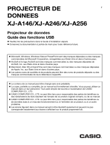 Casio XJ-A141, XJ-A146, XJ-A241, XJ-A246, XJ-A251, XJ-A256 (Serial Number: D****A) Mode d'emploi