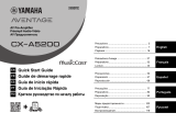 Yamaha CX-A5200 Guide de démarrage rapide
