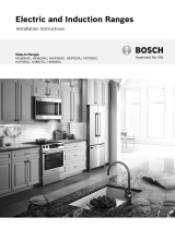 Bosch HIIP055U Guide d'installation