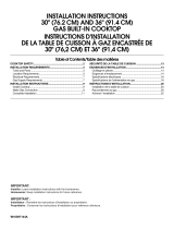 Whirlpool MGC9536DS Guide d'installation