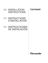 Thermador T36IT900NP Guide d'installation
