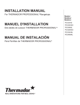 Thermador PCG486NL Guide d'installation