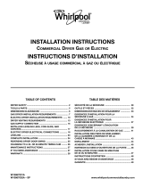 Whirlpool CEM2745FQ Guide d'installation